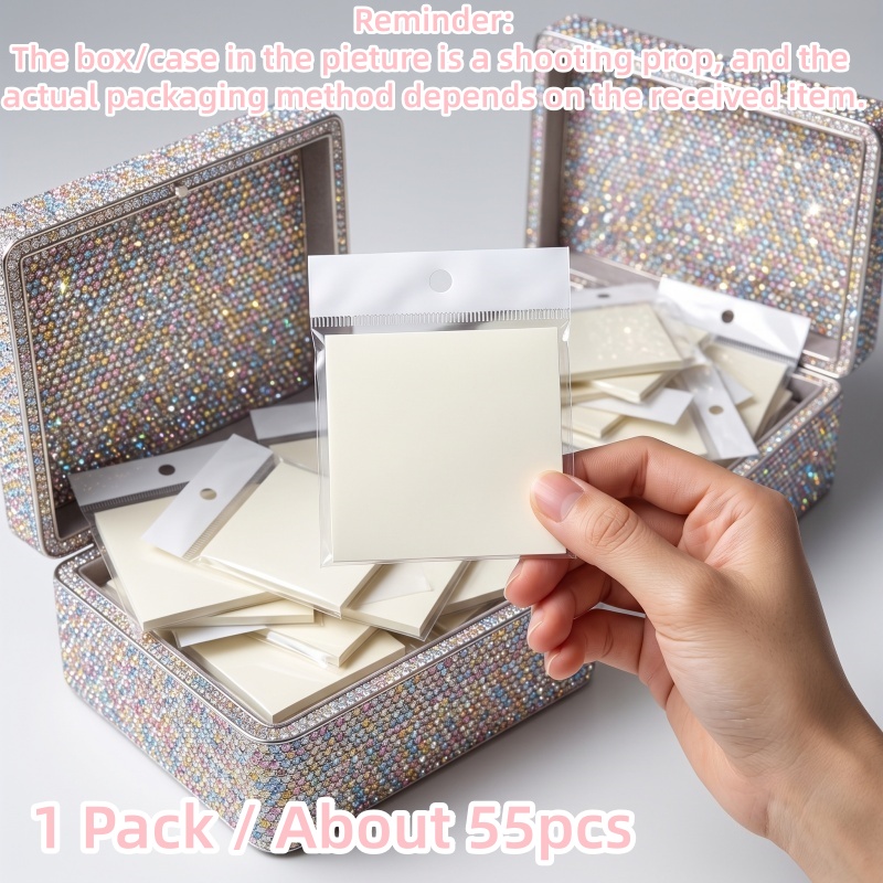 TEMU Transparent Suitable For Textbook Annotation Sticky Notes - Self-adhesive Square Page Markers With High , Non-cover Original Text, -on For Book