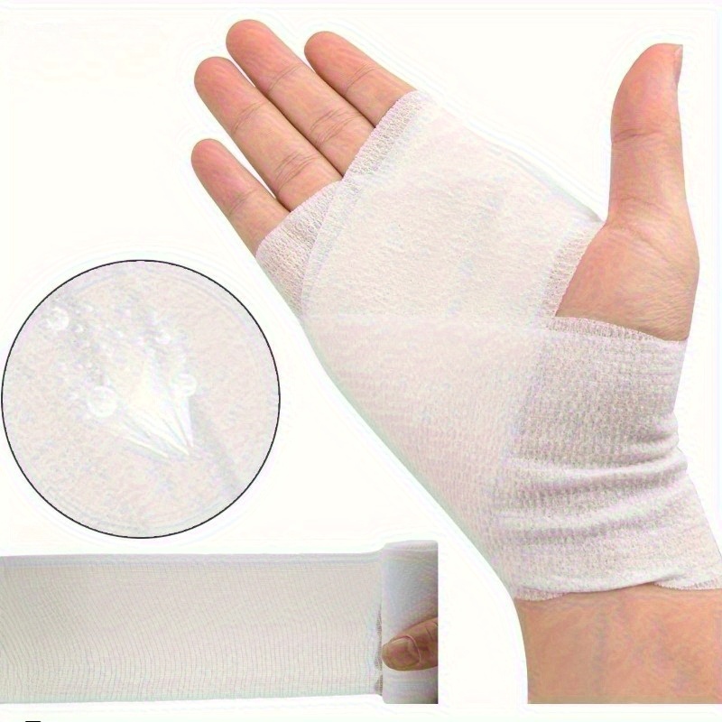 Self Tape Sports Bandage, 3pcs in Different Sizes for Versatile Use