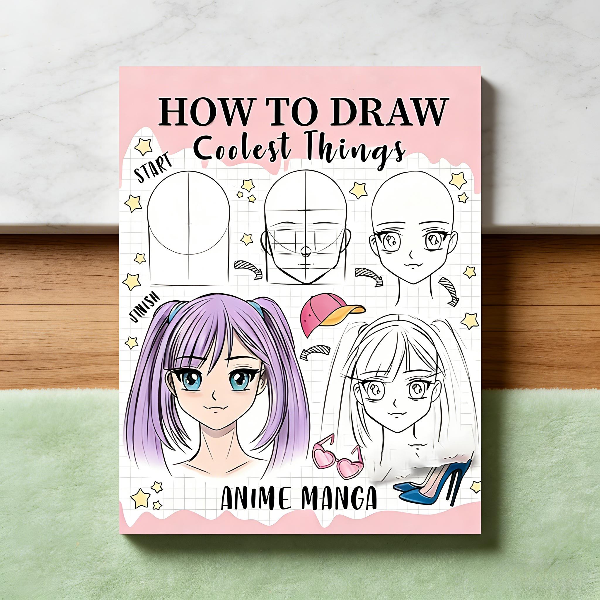 TEMU Comment dessiner les et les animés les plus cool : Guide de tutoriel de - votre imagination et explorez le monde de des animés