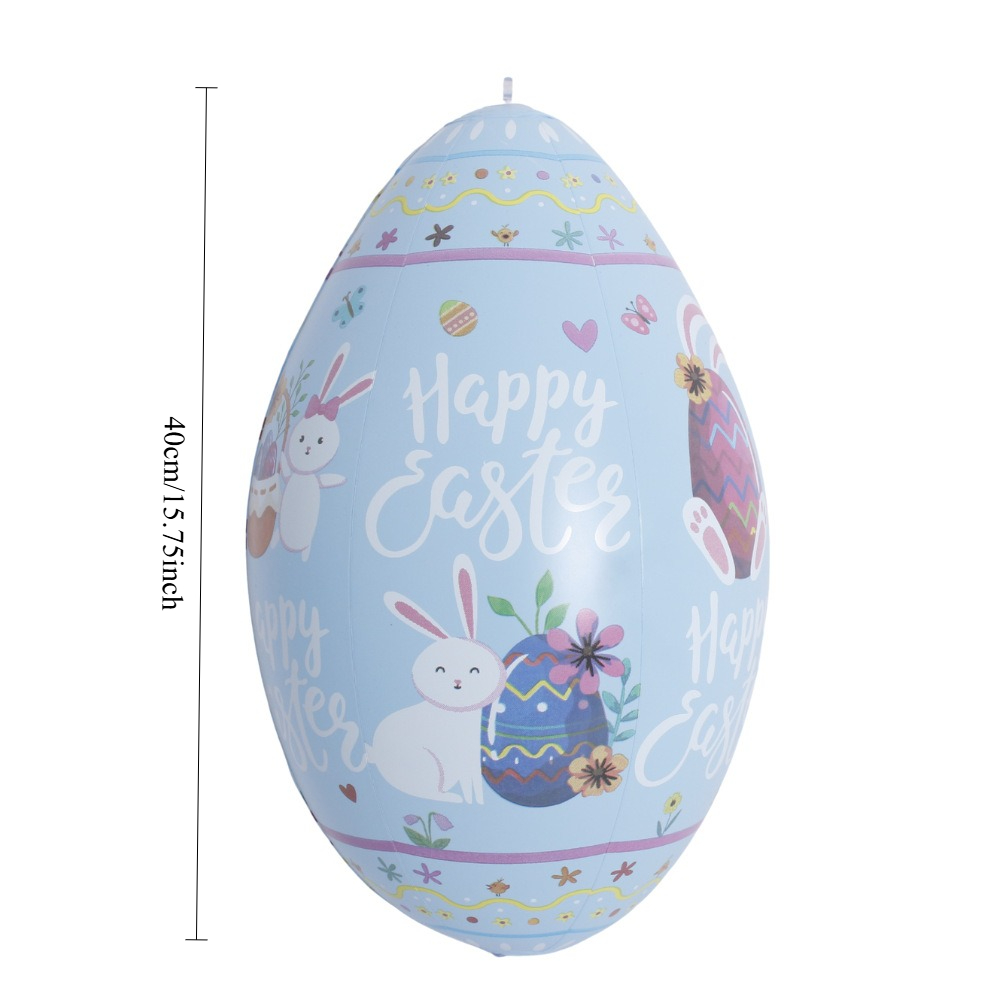 TEMU 1pc Extra Large Festival Inflatable Decoration | 40cm Independent Pvc Outdoor Party Decoration, Suitable For Garden/beach/home Themes