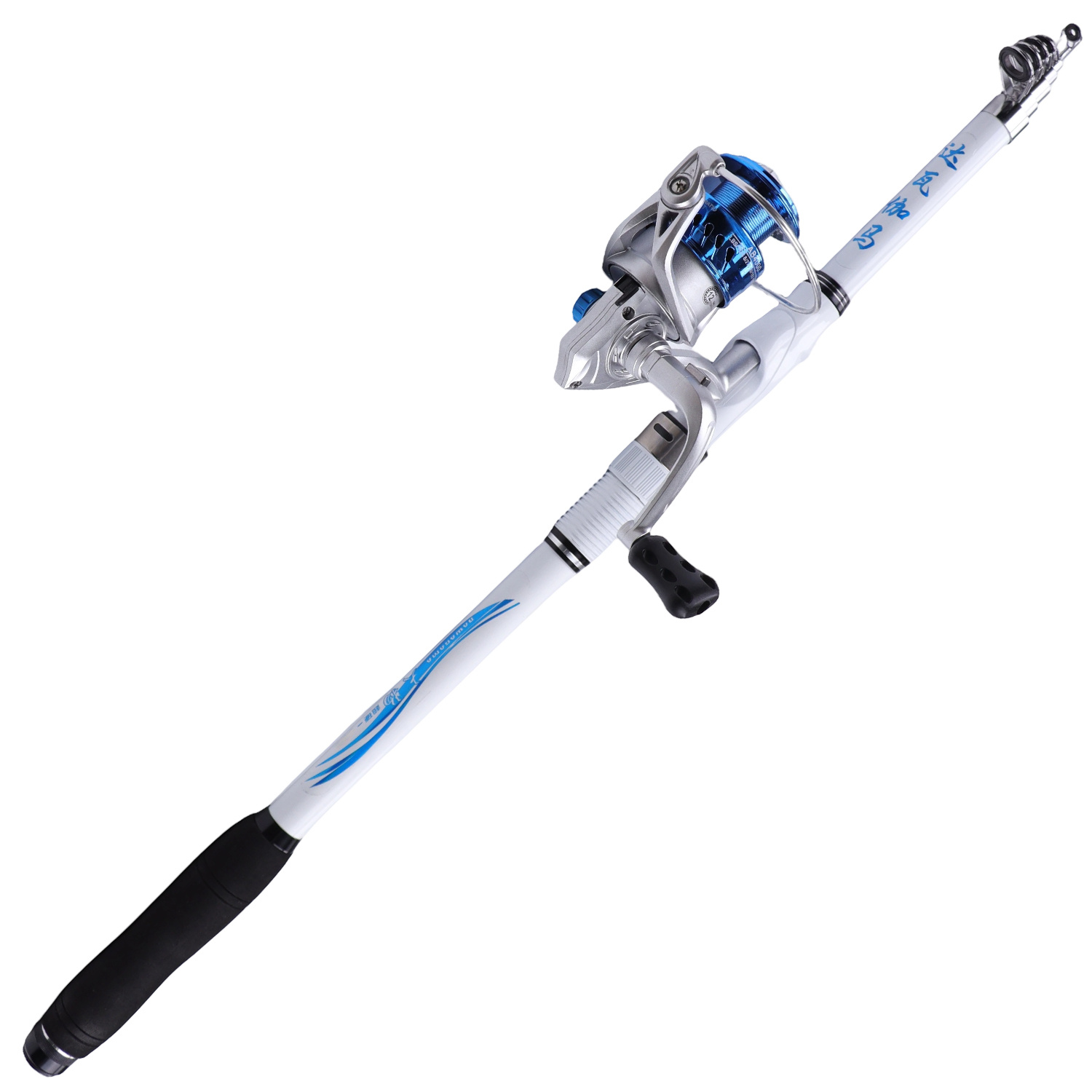 Image of Mingwo New Heavy Rock Fishing Rod Throwing Rod Combination Set, Straight Handle Rod 2pcs Set, Lure Fishing Wheel, Rotating Reel, Fishing Line Wheel, Bait Type Reel, Universal Anti Corrosion