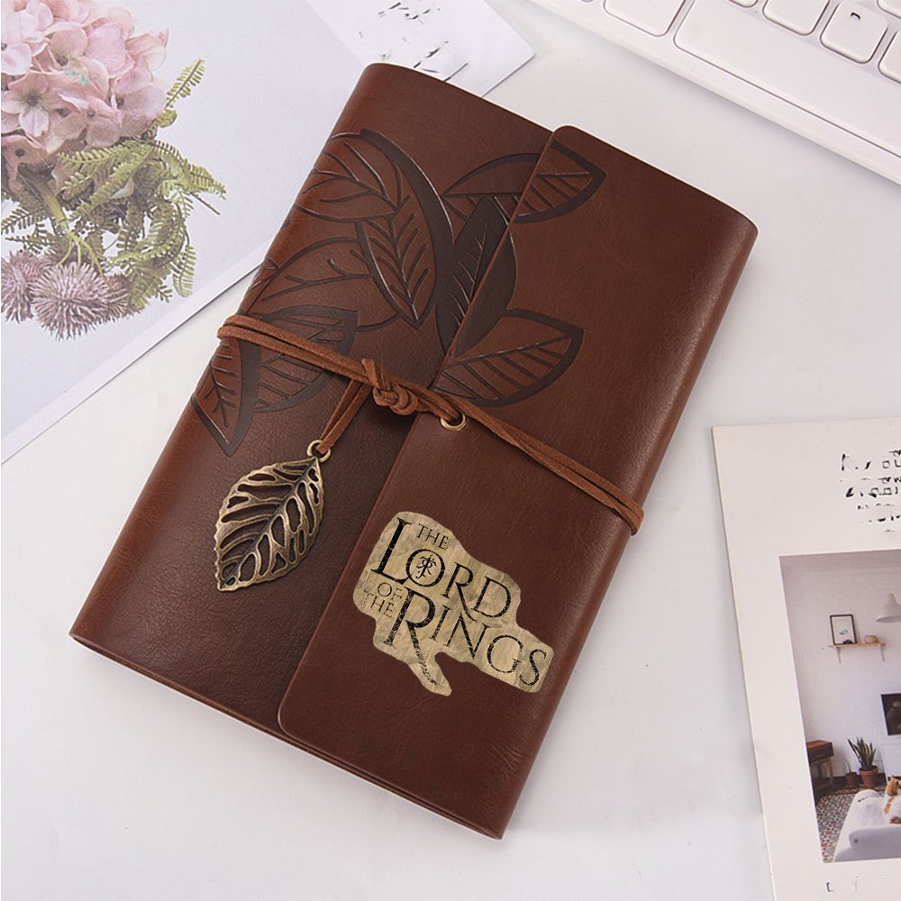 TEMU 1pc Warner . The Retro Notebook, Vintage Faux Leather Journal, Creative Diary Book, Stationery Gift For Fans