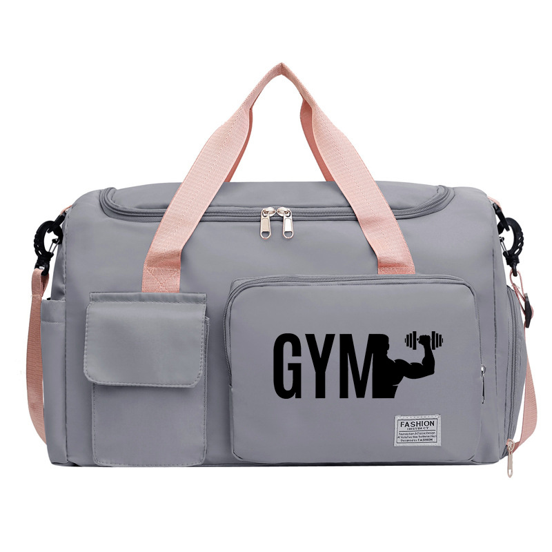 Travel Bag Designed for Fitness Dumbbells, Versatile Duffel Bag And Backpack, Spacious Nylon Travel Bag, Lightweight, Ideal for Gym, Sports, And Overnight Trips