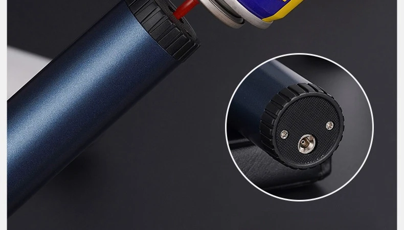 360° Windproof Metal Lighter with Safety Lock – detail 10