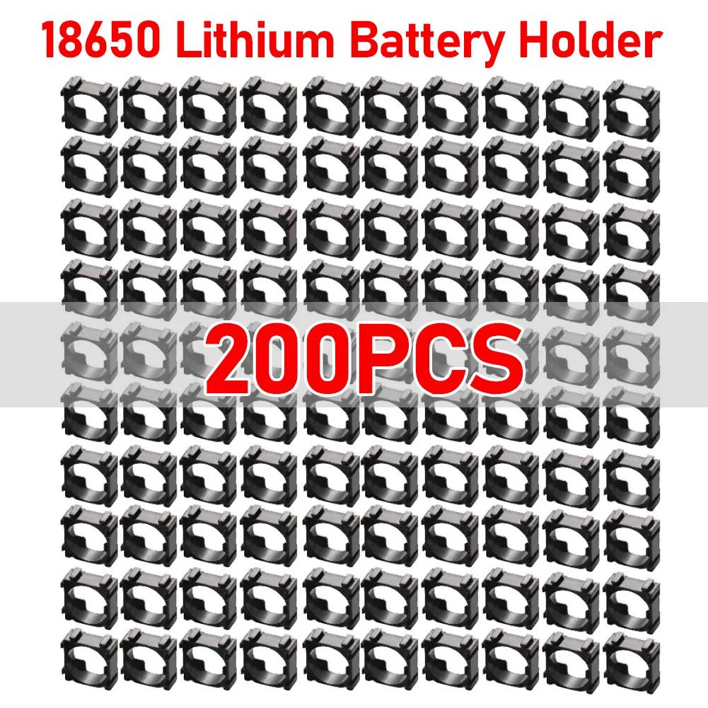 TEMU 100-200pcs Lithium-ion Battery Stand Vertical, 18650 Cylindrical Battery Stand 18650 Lithium-ion Battery Diy Battery Pack Battery Stand Base