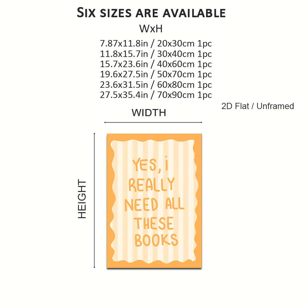 2d plat, 2d plat, 1-delige quote kunst muurdecoratie zonder lijst, boekenliefhebber muurkunst, inspirerende canvas decoratie schilderijen, vintage kunst prints poster, moderne muurkunst, mode posters, huisdecoratie, vakantie cadeaus, voor woonkamer, slaapkamer, badkamer