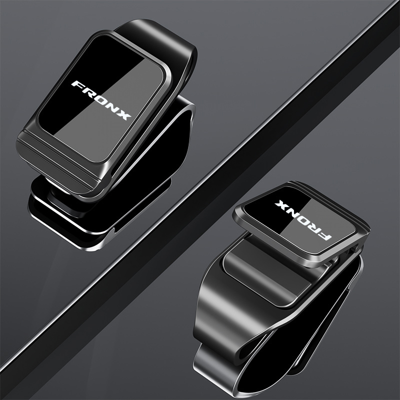 TEMU Suitable For Models, Car Glasses Holder Clip - Durable Abs Plastic, . Suitable For All Car Models, Keeps Stylish Glasses Visible On The Sun