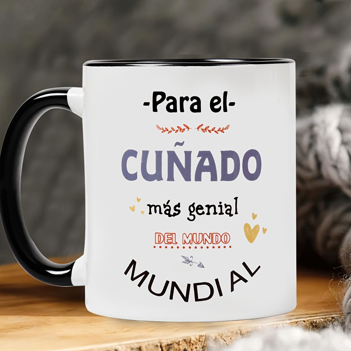 

11 Oz Mug - " El Más Del " - Portable, Christmas For -in-law, For Camping, , - For ,