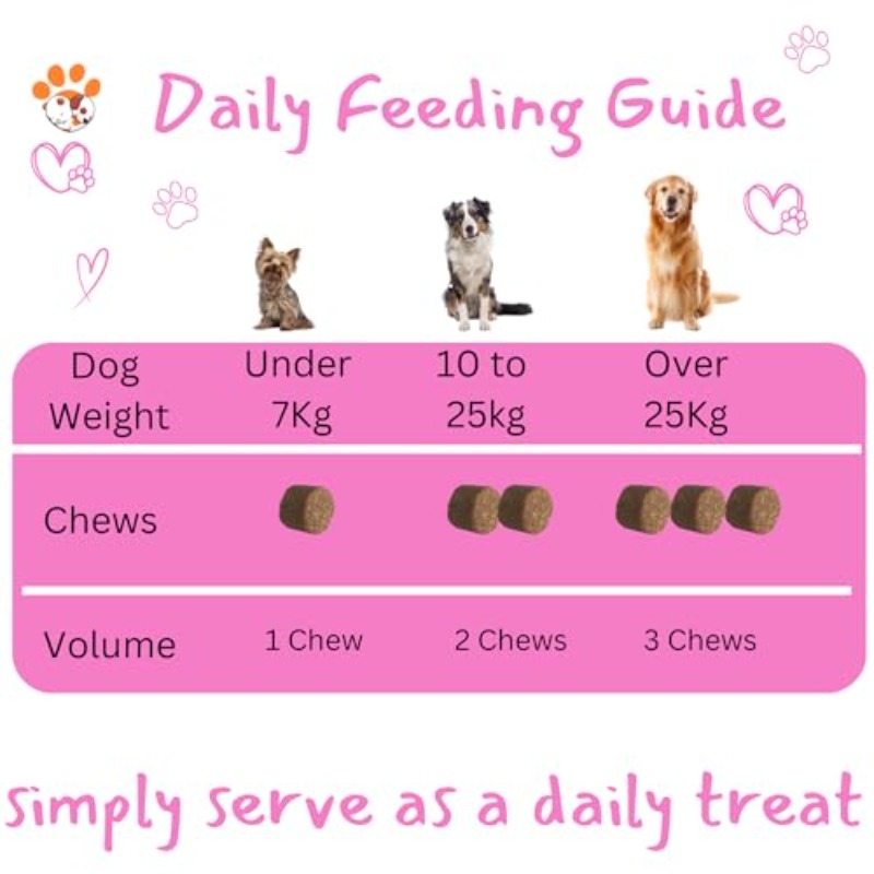 Hip and Joint Support - Glucosamine for Dogs Soft Chews, Joint Supplement with Glucosamine, Omega 3 and 6, MSM, Turmeric, Anti Inflammatory, Support + Mobility 120 Soft Chews