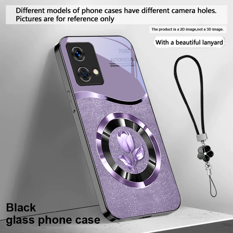 TEMU Phone Case - 2d Flat Tulip Suitable For Motorola For Moto G22/g24 Power/g24 4g/g34/g35/g45/g54 Eur Edition/g55/g75/g84 5g/g85 5g/edge 50/edge 50