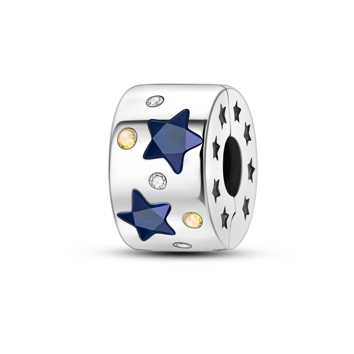 TEMU Breloque pince Nuit étoilée pour bracelet et collier d'origine, cadeau de bijou à faire soi-même ( sous le ciel étoilé)