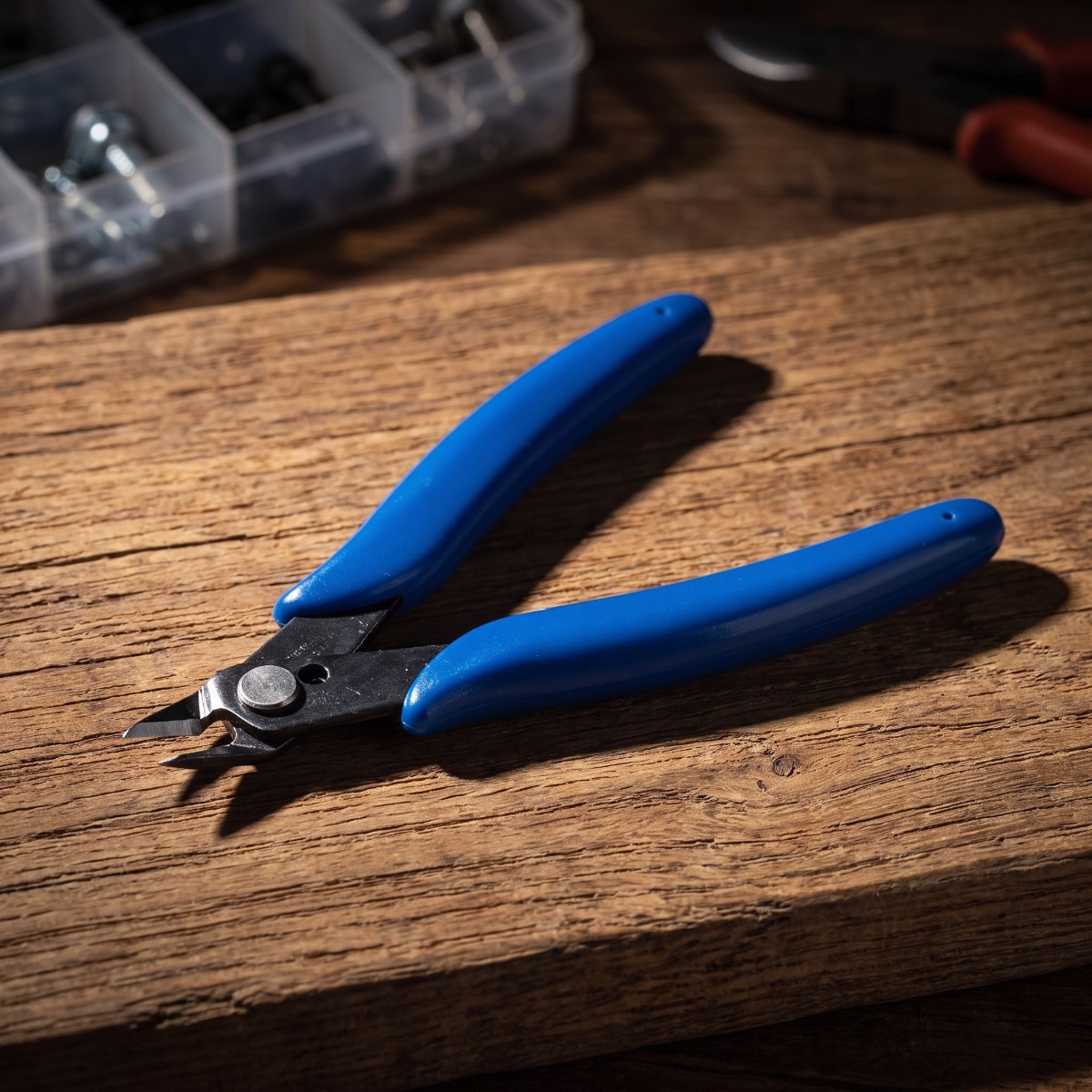 TEMU 1pc Blue Diagonal Pliers - Precision Wire Cutter & Nipper For Model Building, 3d Printing Support Removal, Electronics Repair & Diy Crafts