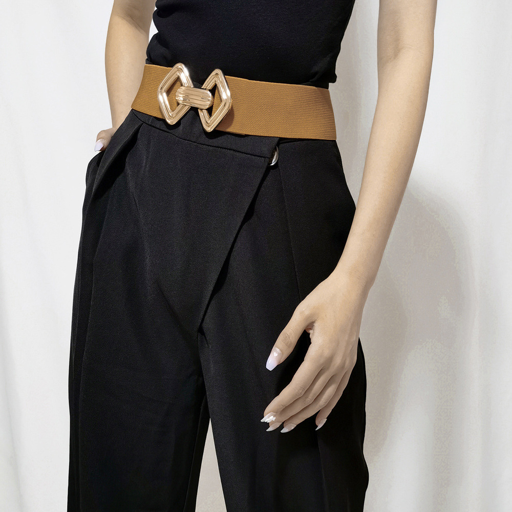 womens business metal diamond belt - Temu