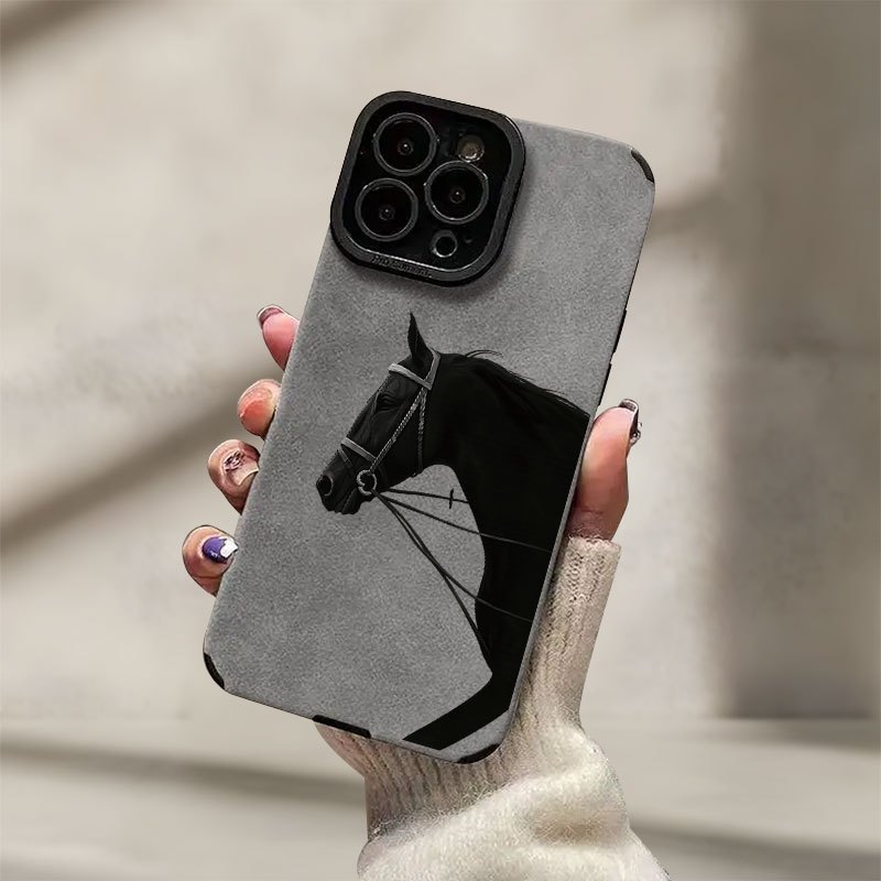 TEMU Phone Case - Phone Case Featuring A Design, From Thick Faux Leather That Resists Dirt, Offers Anti-slip , And Is Shockproof. Compatible With For