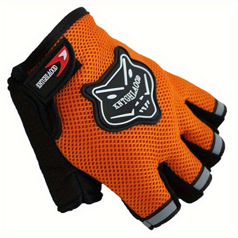 Image of Breathable Half-finger Fitness Gloves - Anti-slip, Sweat-absorbing Sports Gloves For Men And Women