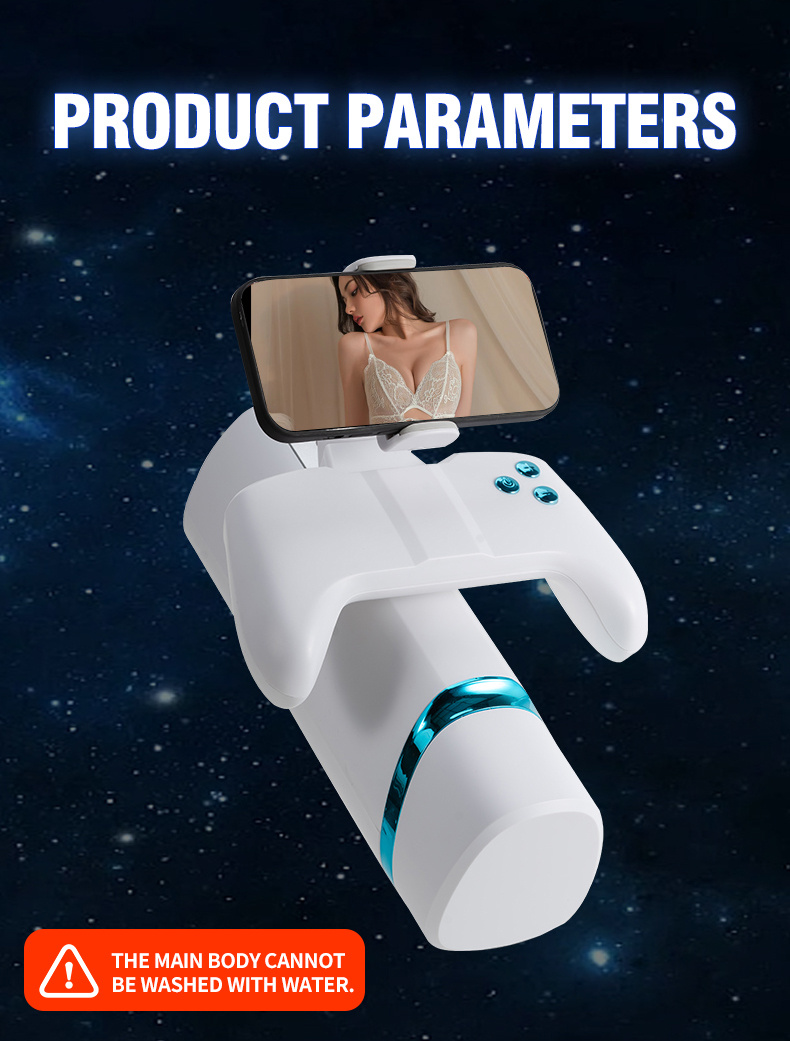 valentines day thanksgiving christmas gifts for men automatic male   with heating 10   telescoping 10   vibration game controller style rechargeable hands free stroker waterproof adult   toy for men easy to clean Product details 12