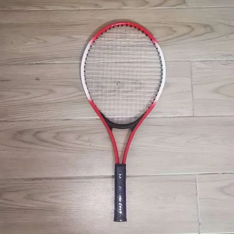 20 inch beginner tennis racket red white durable dense for powerful shots lightweight design for easy handling indoor outdoor play details 3