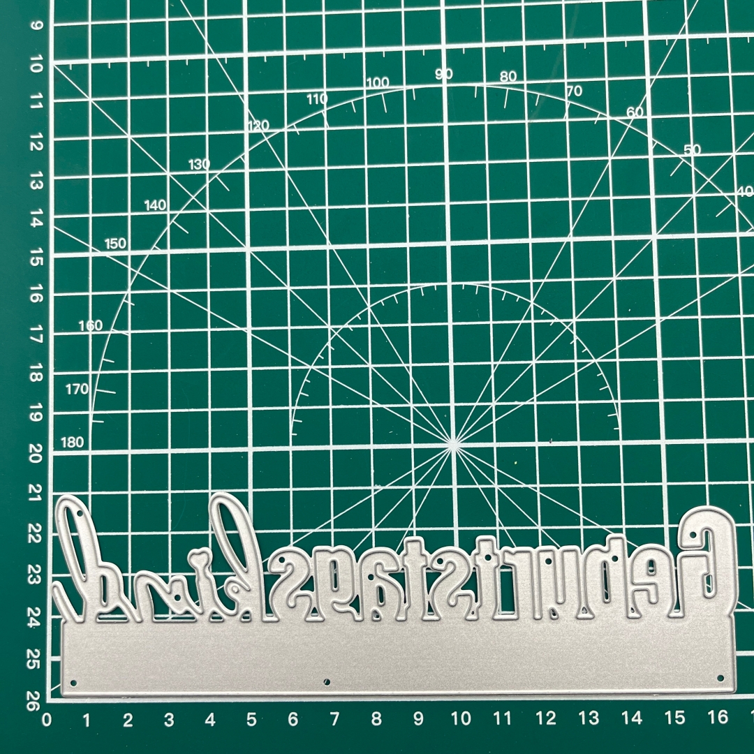 Image of New Birthday Font Metal Cutting Dies Suitable For Christmas Cards, Scrapbooking, Paper Crafting Tools, Dies, , And Template Creation