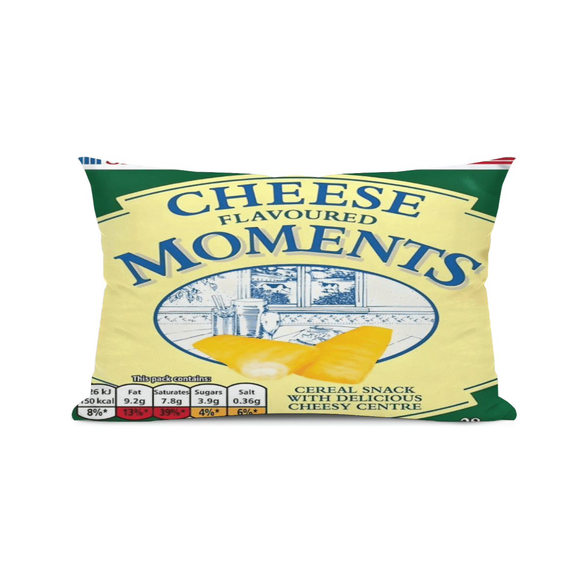 TEMU Cheese Moments Double Sided Print 30x50cm Modern Print Cushion Cover Room Accent