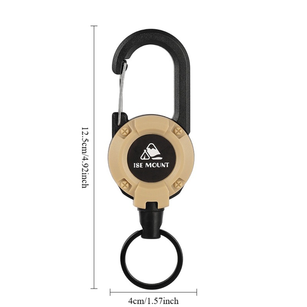 Anti-Lost Retractable Clip & Orienteering Bearing Compass Set