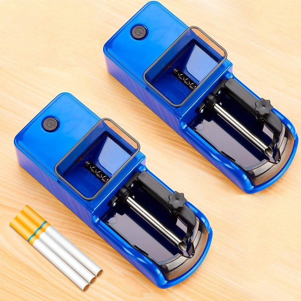 temu cigarette rolling machine Electric Machine, 8mm Tube Cigarette Roller * Motor Tobacco Rolling Machine, Suitable For Cigarette Tubes, Perfect 2pcs Electric Cigarette Rolling Machine,