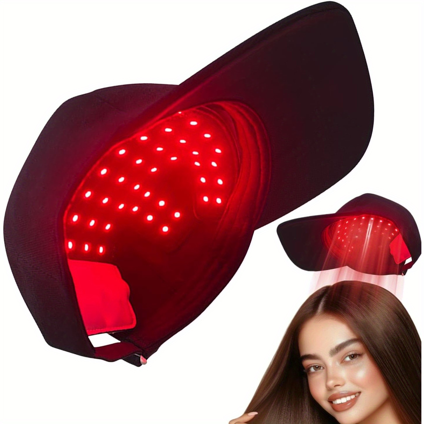 KTS FDA Cleared Red Light Therapy Cap for Hair Regrowth and Hair Loss Treatment with Scalp Care for Men and Women