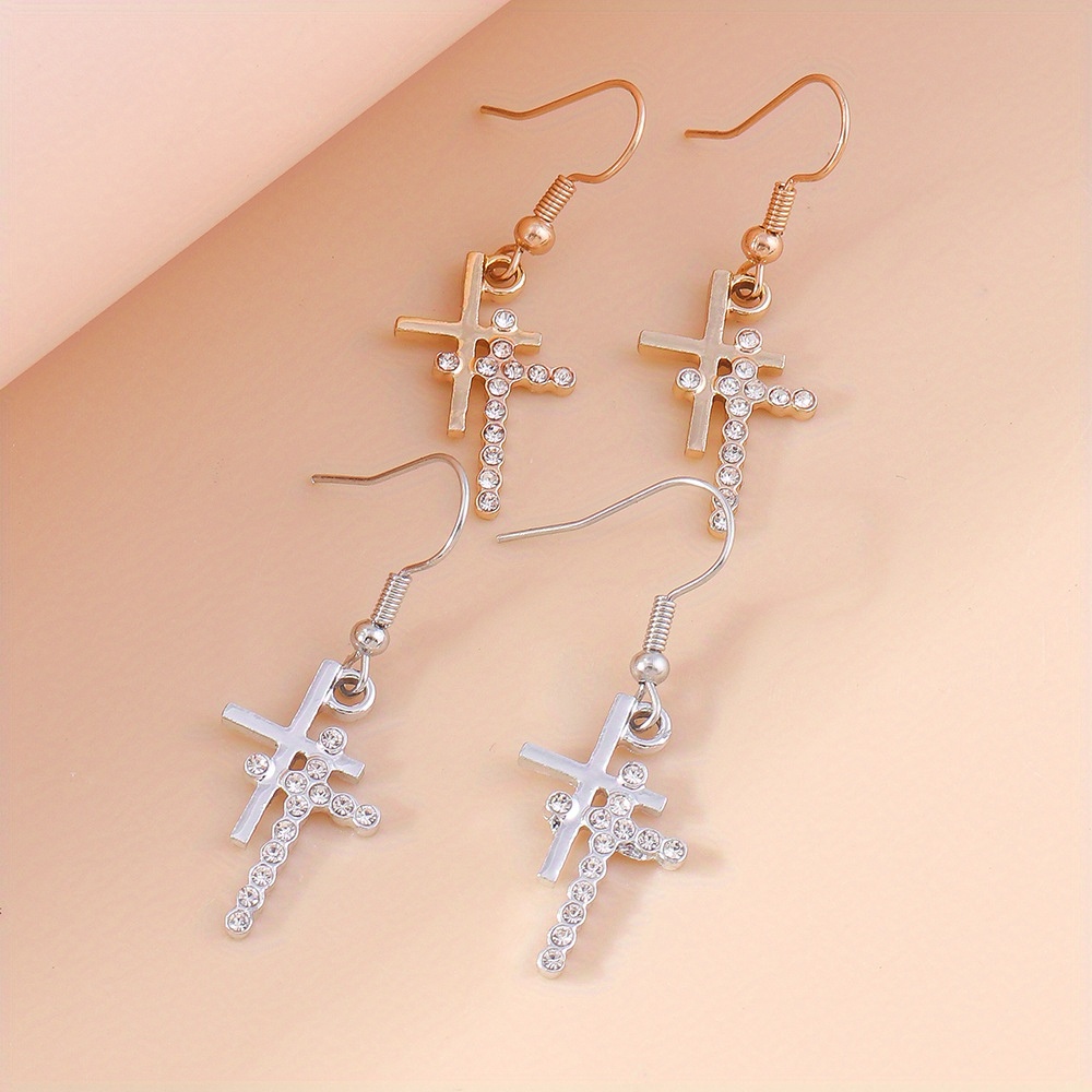 Stud Earrings Forever 21 Cross Earrings Black Cross Earrings