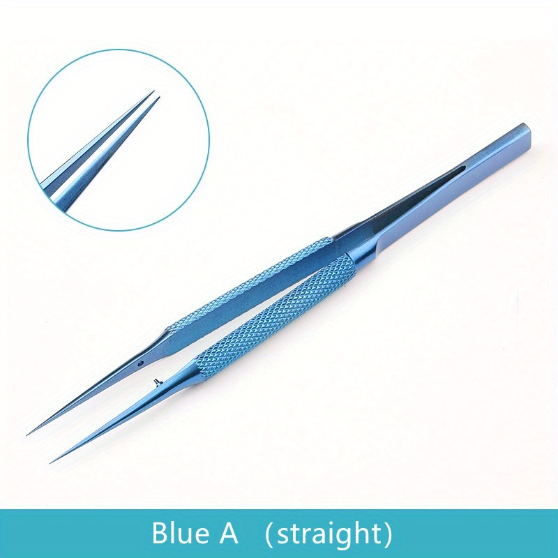 Precision Titanium Alloy Tweezers Professional Repair Fingerprint Fly Line Phone Motherboard Antimagnetic Electronics Forceps