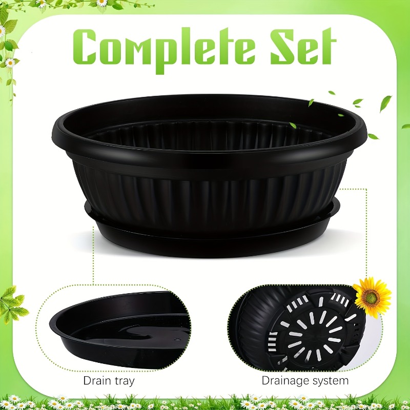 terracotta pot planter Circular Lemon Planter | Handmade Terra Cotta main image 0