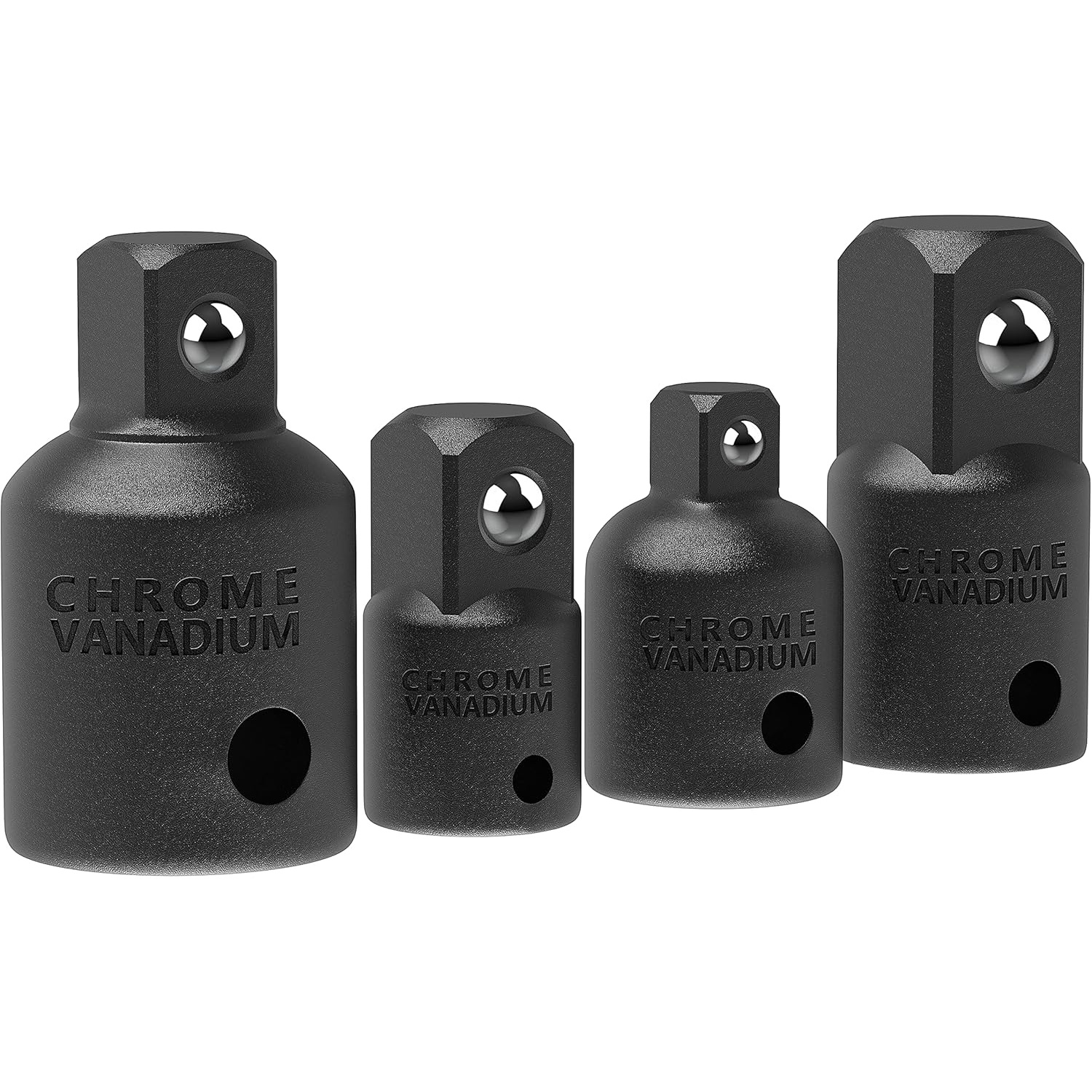 TEMU 4-pcs Impact Socket Adapter And Reducer Set, 4-pcs, Impact Sockets Adapter Sets, Impact Adapter, Socket Adapter Set, 1/2 To 3/8 Socket Adapter,