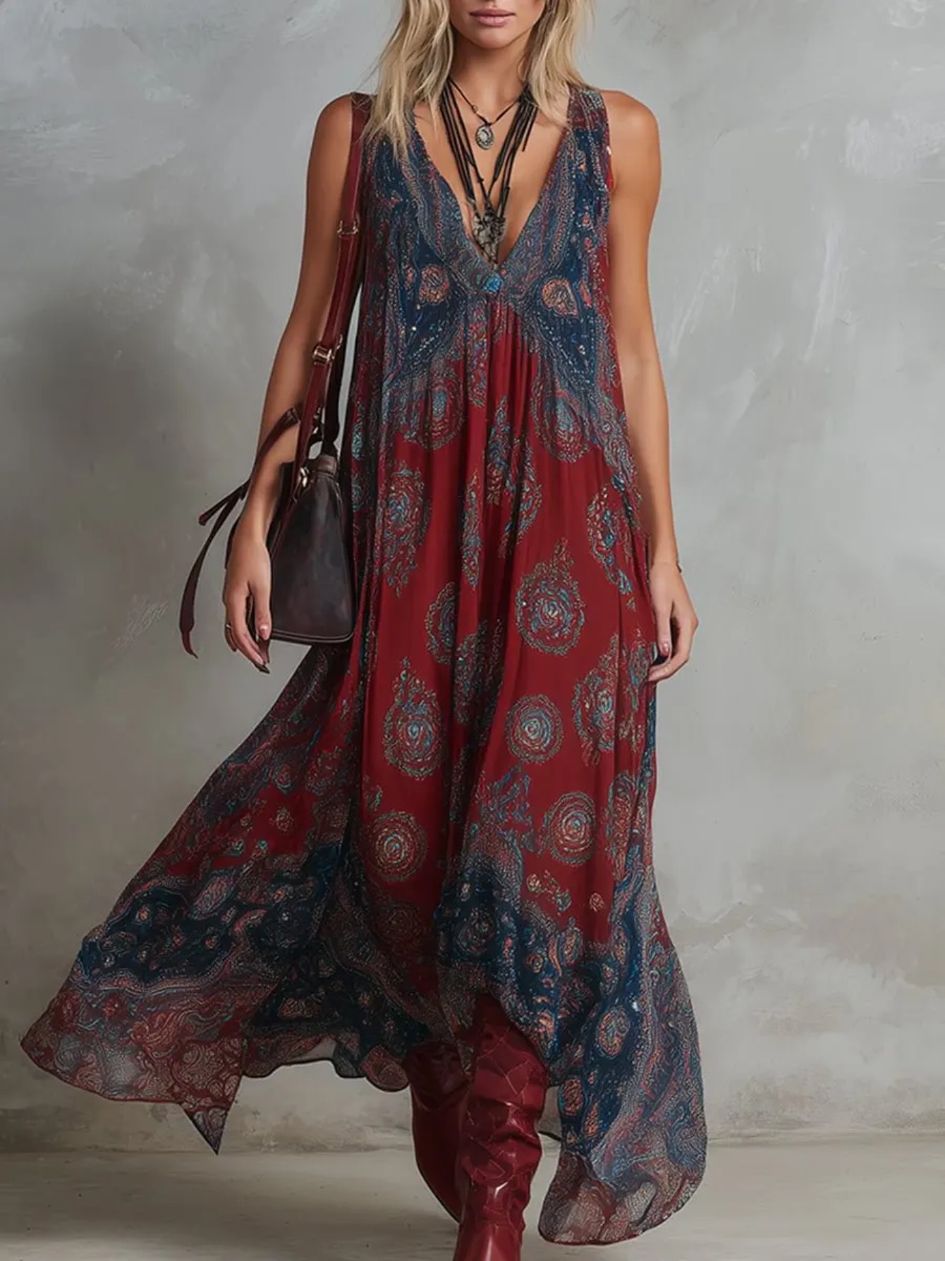 boho dresses women sold on Temu United States
