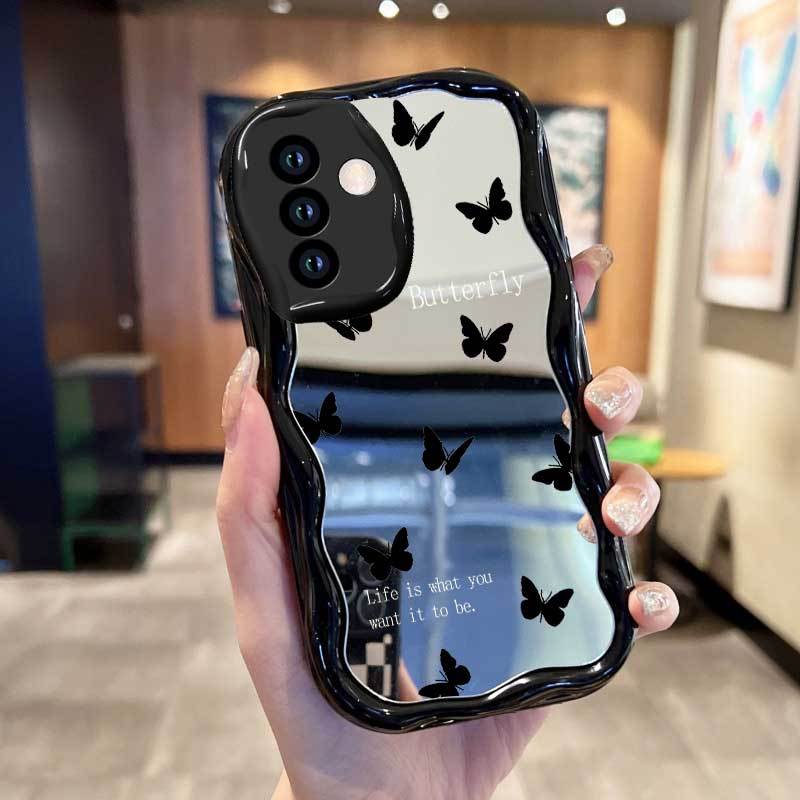 TEMU Phone Case - Black Tpu Phone Case Designed To Prevent Falls, Compatible With For Galaxy Models Including S25 Fe Plus, A26, S20, And More,