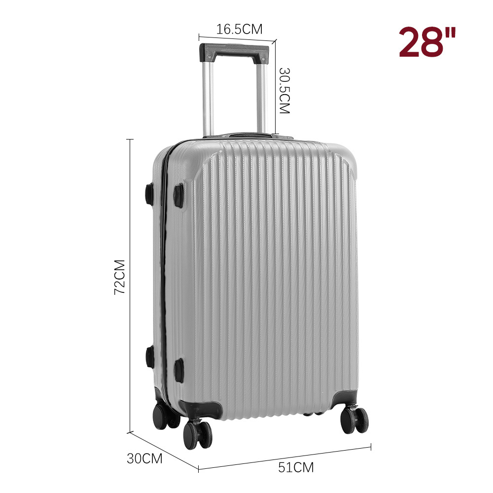 TEMU Lightweight And Cabin Luggage Suitcase Trolley Travel Case With , Suitcase Rolling Suitcase Travel Suitcase Luggage Carry On Luggage Lightweight