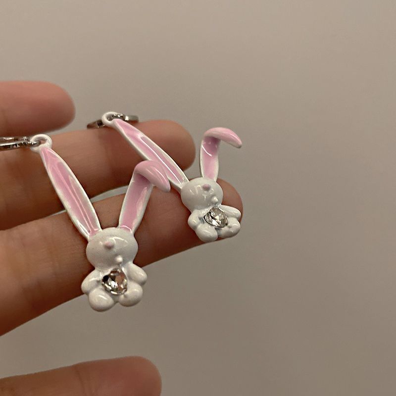 

1 Pair Of Cute Bunny Earring Girl Strange Earring Cute Fashion Ear Ring Small Animal