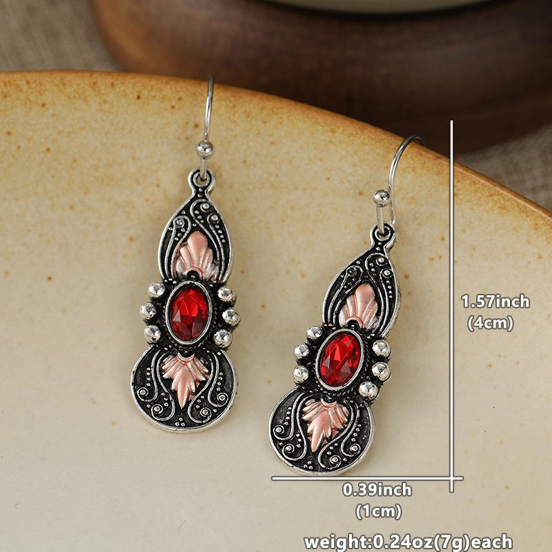 Vintage Hanging Gourd Ear Hook Earrings