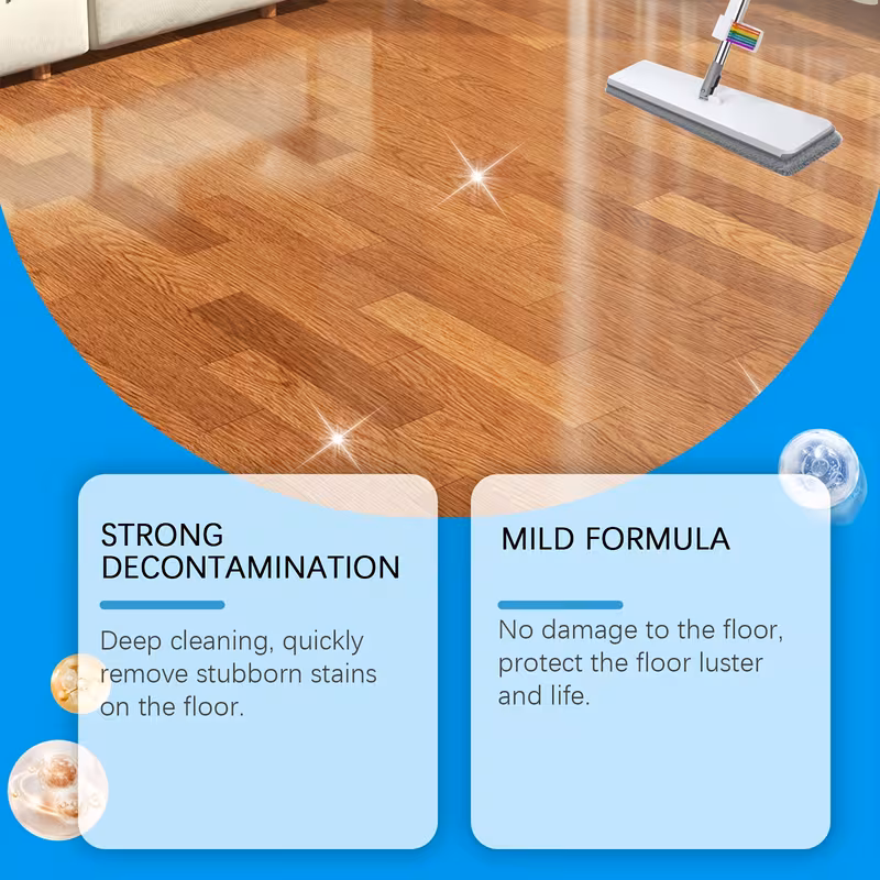 12pcs multi purpose floor care effervescent tablets universal for suitable for tiles wood floors marble dirt on floor gentle and non damaging to floor materials mopping without Product details 5