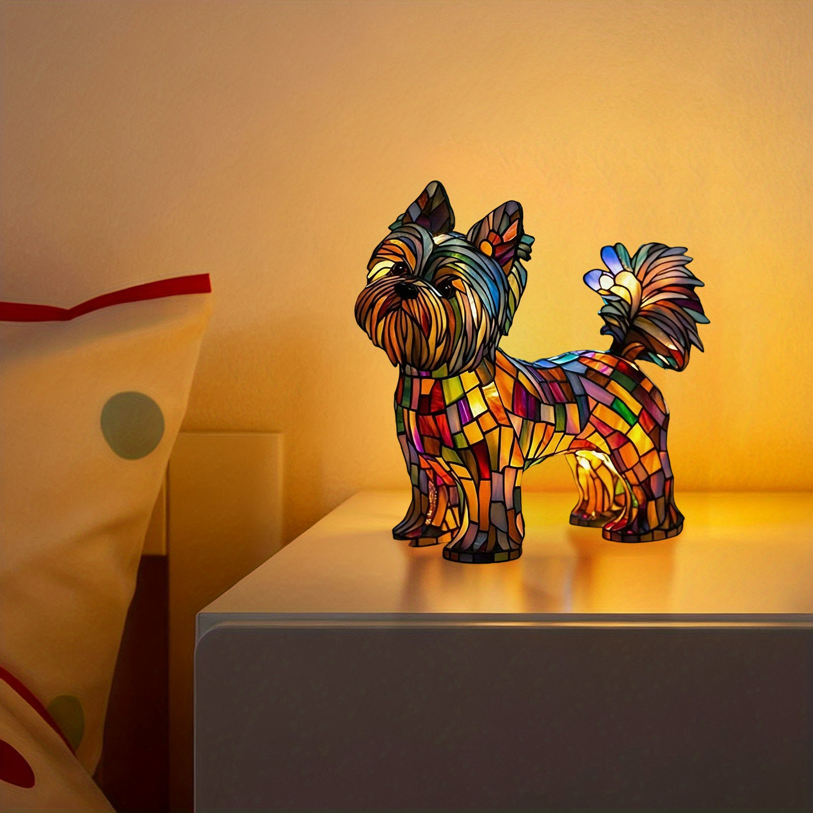 TEMU Usb Light- Without Battery Bedside Lamp Cute Bedroom Decorative Light Vivid Eyes Night Light, Suitable For Bedroom Bedside, Desktop Decoration,