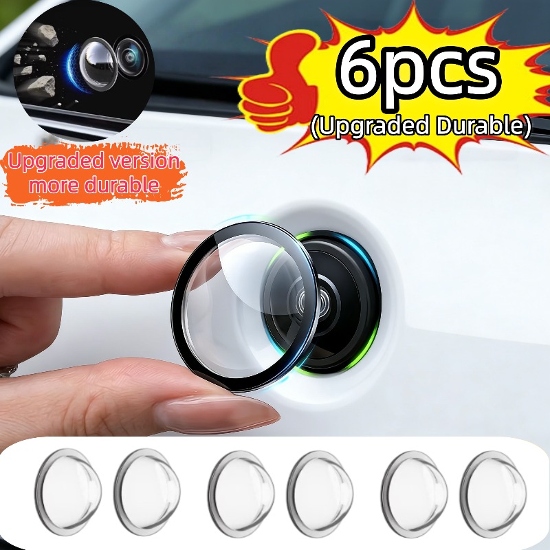 E-shop 6er-Set Verbesserte Grad Panorama Kamera Schutzhülle, Spezialisierte Schutzhaube, HD Lichtdurchlässig Ohne Beeinträchtigung der Bildqualität,