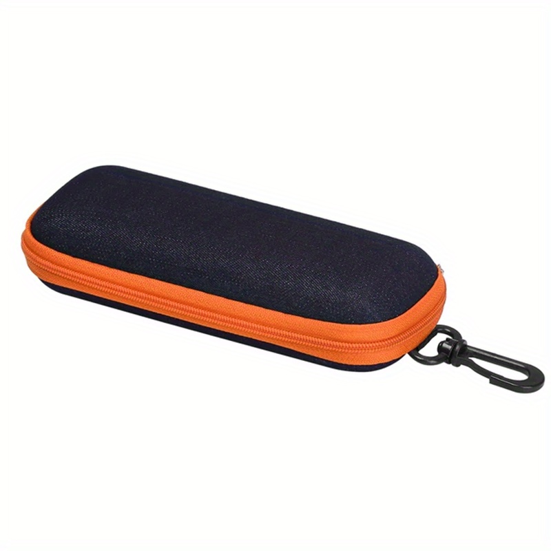 étuis Denim 3 Étuis Lunettes Denim - Protection Rigide Avec Fermeture Éclair - Portable Et Style - 3 Couleurs étuis Lunettes Voyage