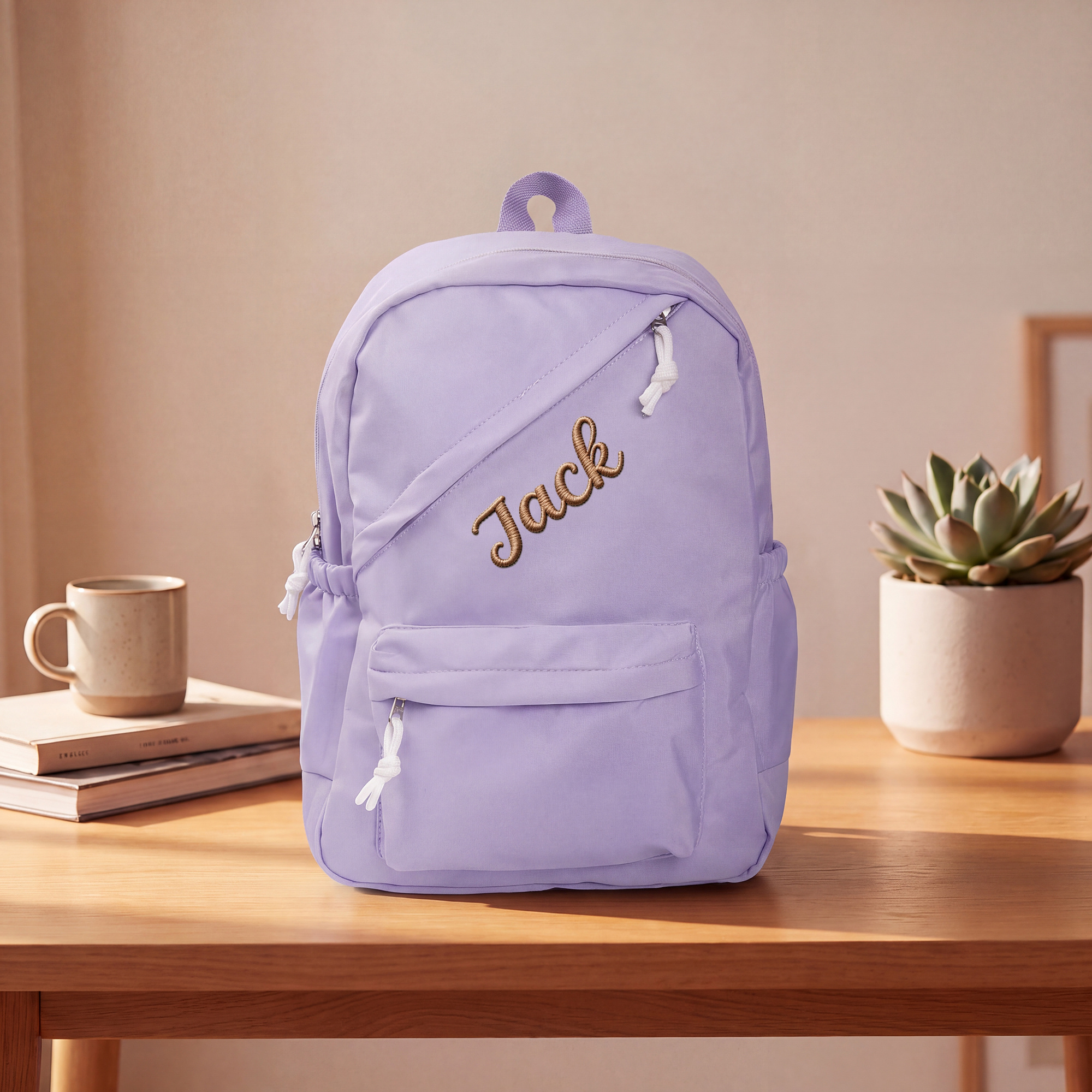 Personalized Embroidered Backpack with Name/Initials