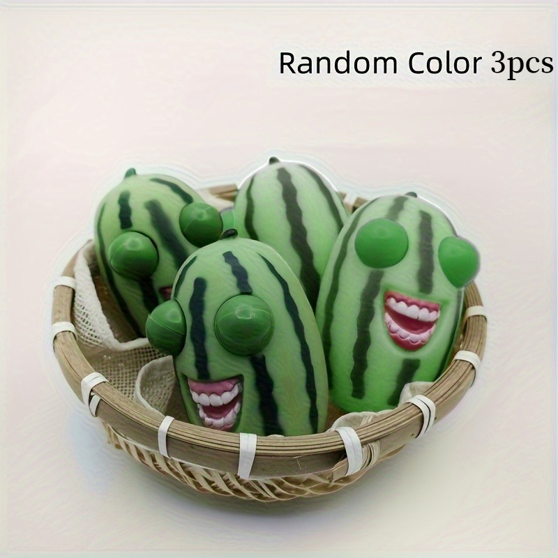 3pcs Pop-Eye Watermelon Relax Toy