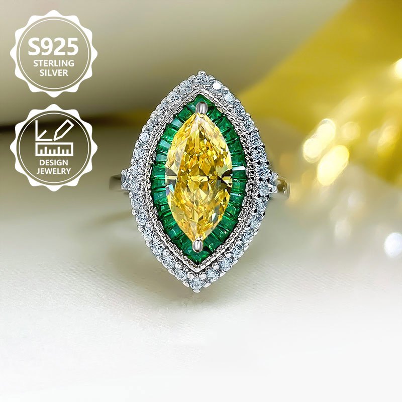 925 Sterling Silver Exquisite Women's Fashion Ring, Elegant And Trendy, A High-end Women's Jewelry Ring With Great , Suitable For Vacation Trips, Daily Wear, And Is The Perfect Commemorative Gift For
