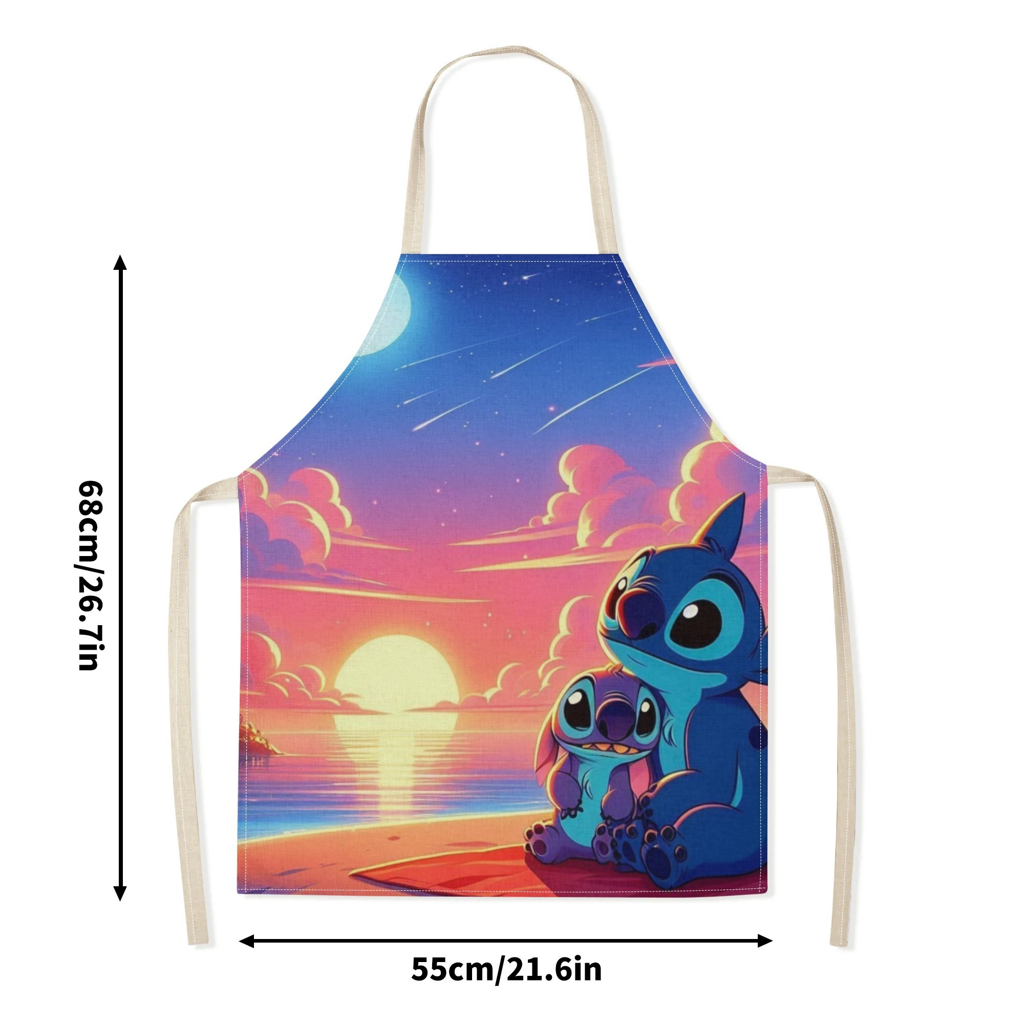 disney   a stylish waterproof apron featuring adorable cartoon designs of  ,  ,  ,  , and more.   beautiful and fashionable, with a simple and elegant style, suitable for hotels, supermarkets, restaurants, fru hops, bubble tea stands, and   home use. details 7