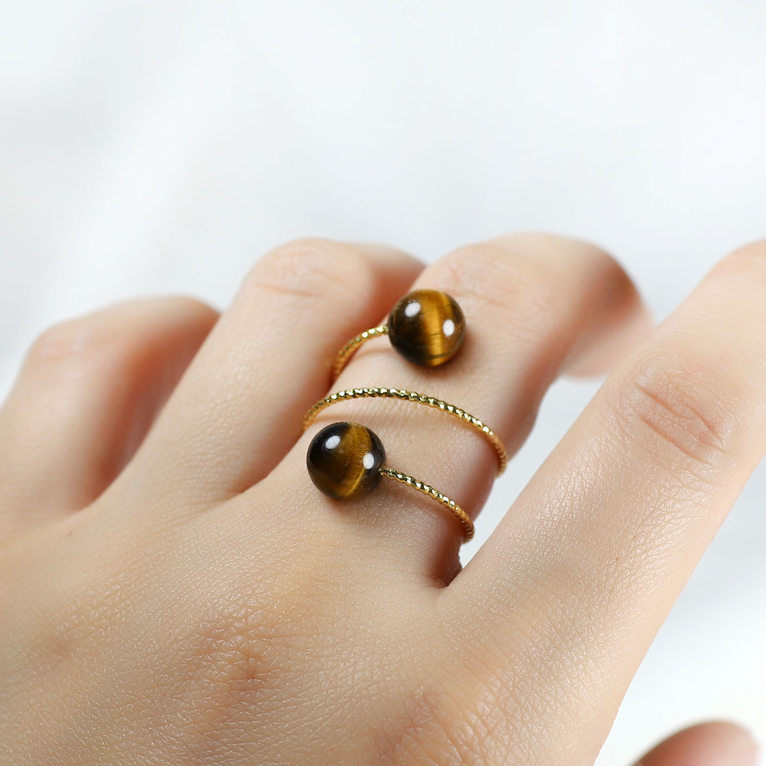 TEMU Natural Hombre Mujer Pareja Anillo Multi-Banda Regalo de Vacaciones Halloween Navidad