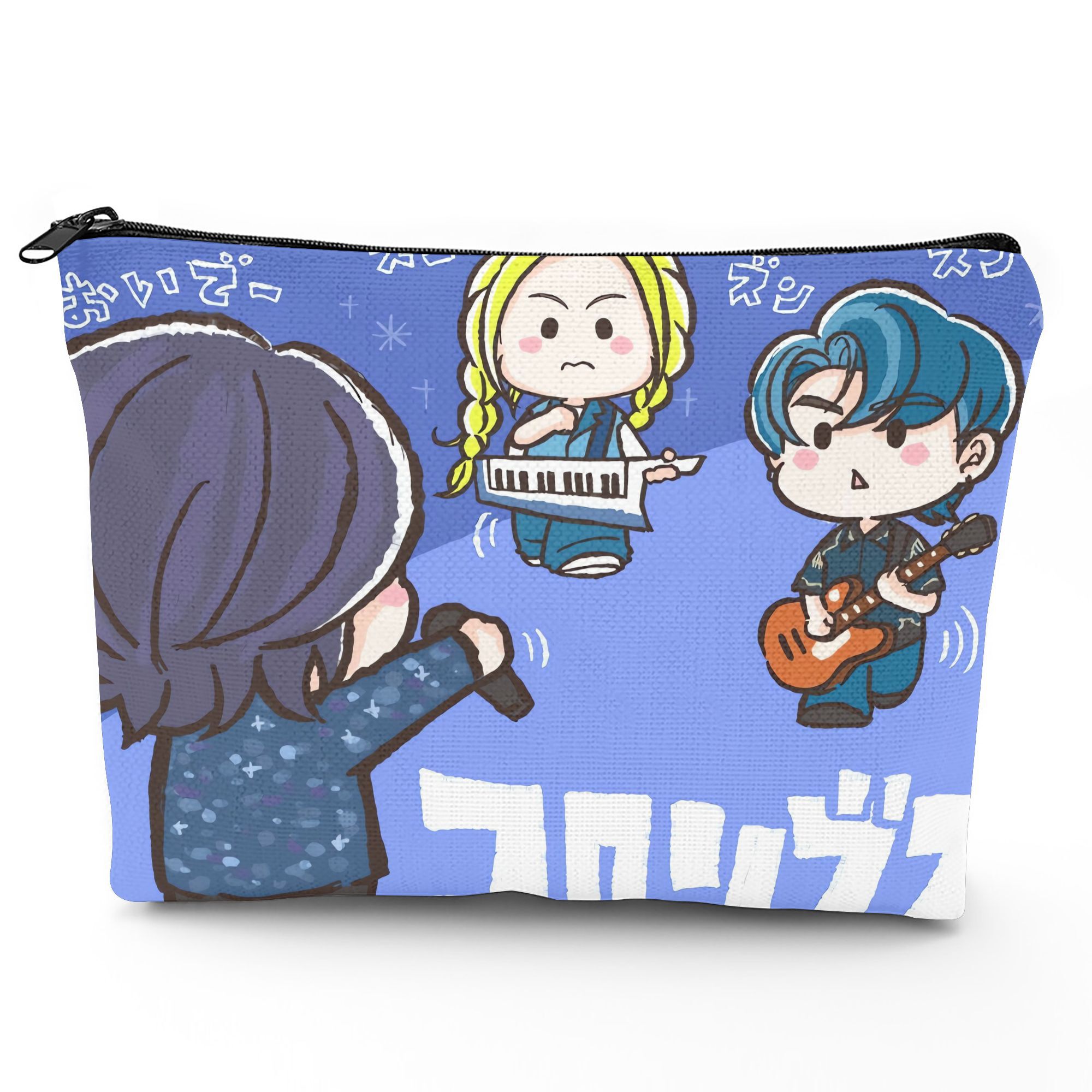 TEMU Mrs Green Band Cute Green & Mrs. Green Makeup Bag - Portable Suitable For,, - For, Travel, Sleepovers