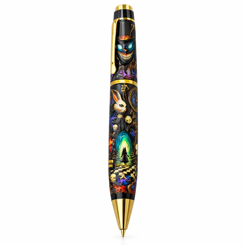 Image of Artist Fountain Pen Gift Set, Colorful With Metal Accents & Elegant Black Trim, Premium Gift Box For Daily Gifting