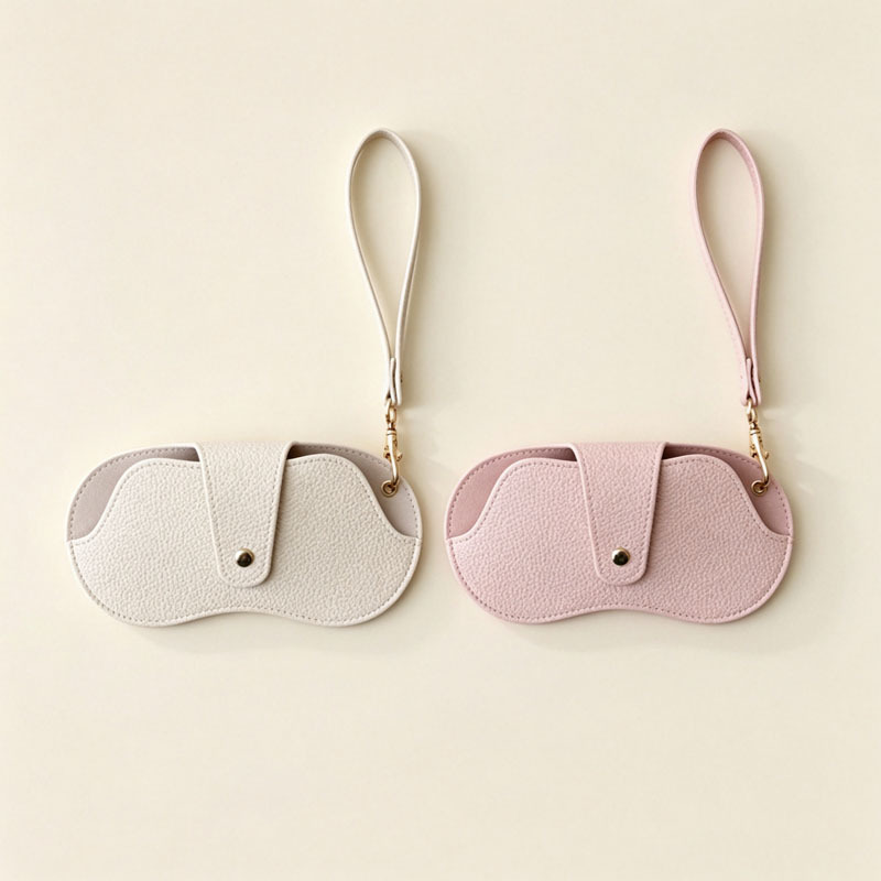 TEMU 2pcs Portable Eyeglass Case Suitable For Commuting &, Detachable Separable Design With Mixed Color Case, Scratch-resistant Cover For Glasses &