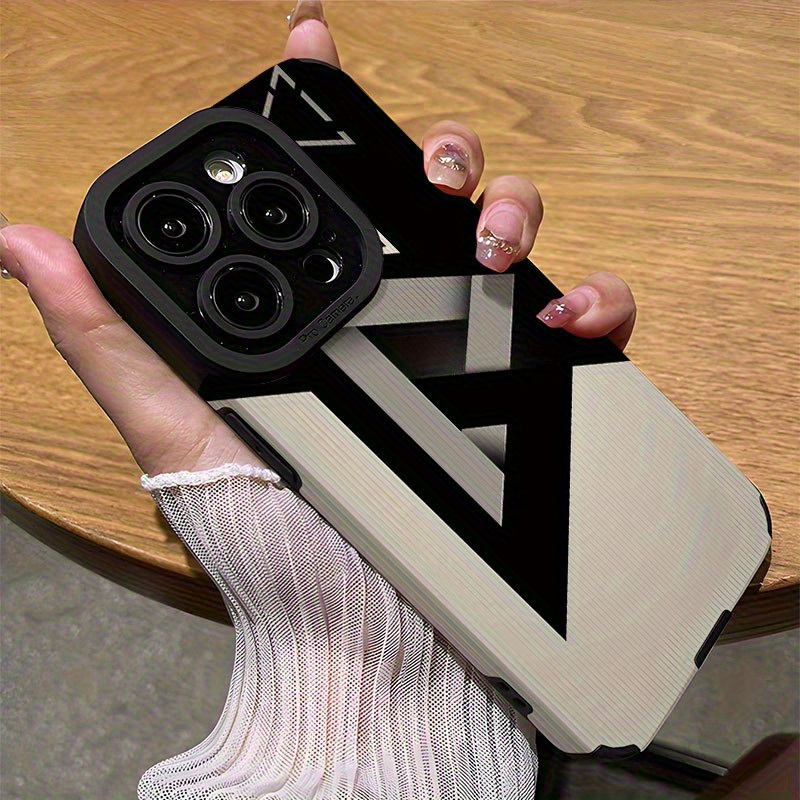 TEMU This Phone Case Is Compatible With Iphone 16, 11, Xr, Xs Max, 12, 13, 14, 15 Plus, And Pro Max. It Features A Shockproof Design With Abstract