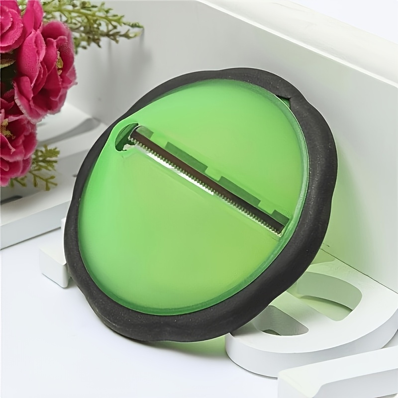 TEMU 2pcs Stainless Vegetable Salad Drum, Cucumber Carrot Spiral Cutter, Fruit And Vegetable Pattern Knife, Plate Spreading Tool, Carving Template