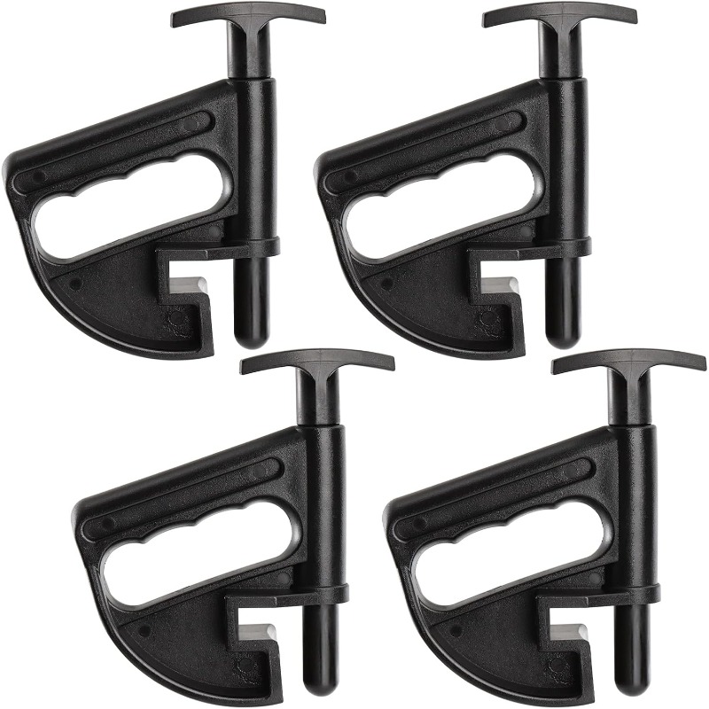 Hedume 4 Pack Tire Changer, Nylon Tire Bead Clamp Drop Center Tool, Universal Rim Pry Tire Changer Wheel Changing Helper Heavy Duty